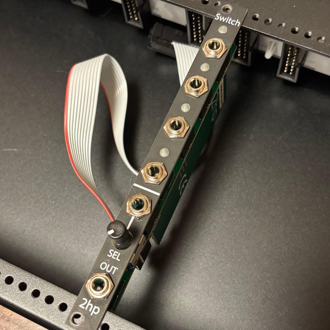 2hp Switch モジュラーシンセ