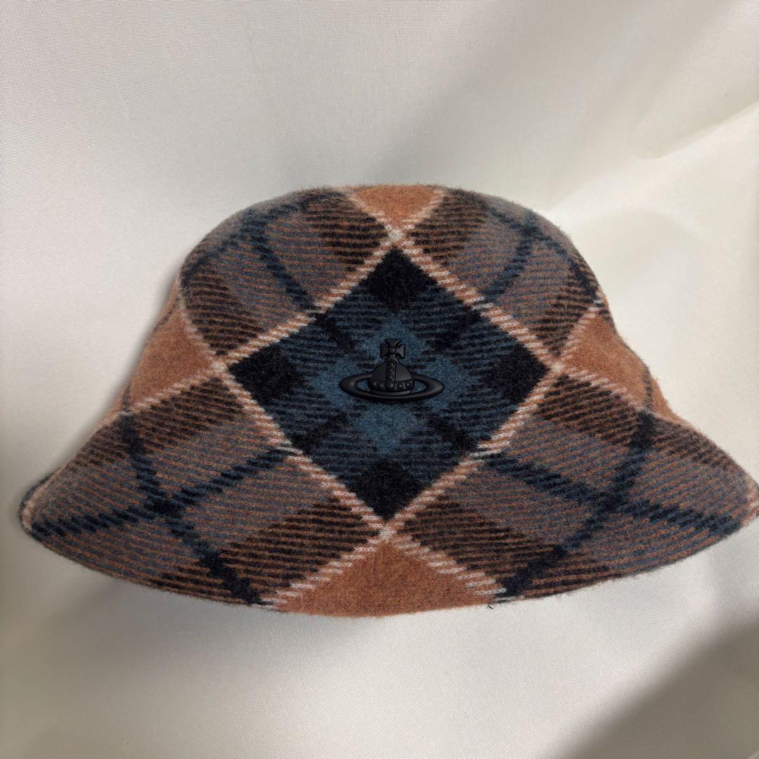 Vivienne Westwood チェック柄 バケットハット M