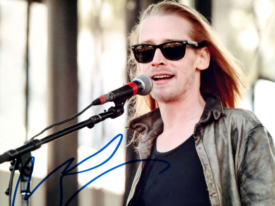 セール中…マコーレー・カルキン直筆サイン入り超特大写真…