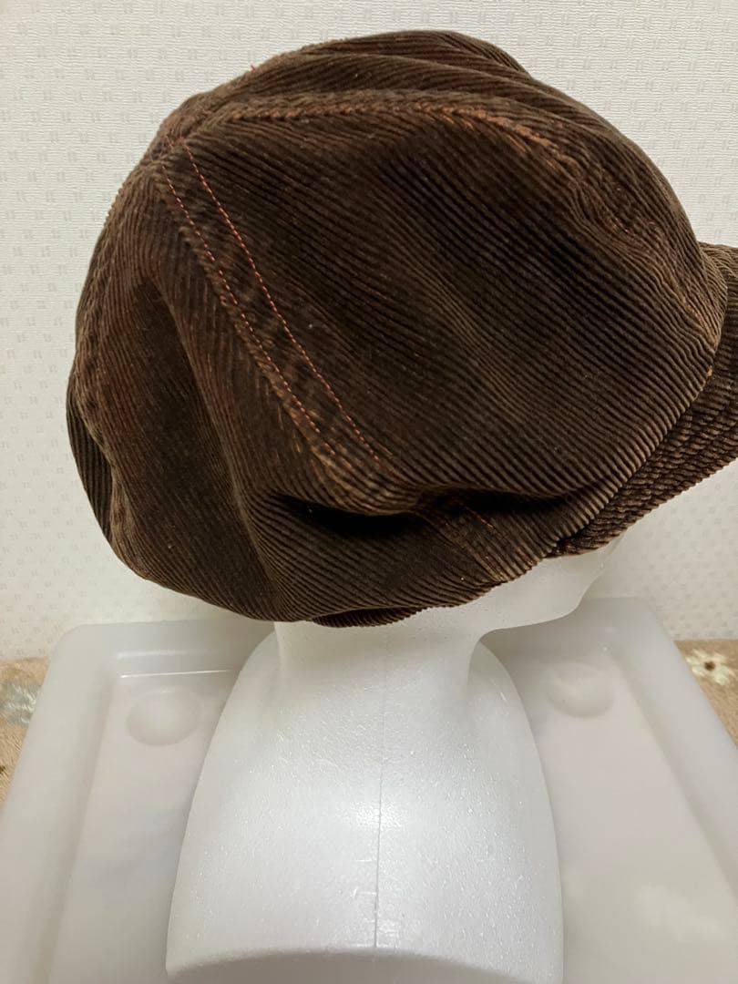 Vivienne Westwood ヴィヴィアンロゴ刺繍ポケット付キャスケット