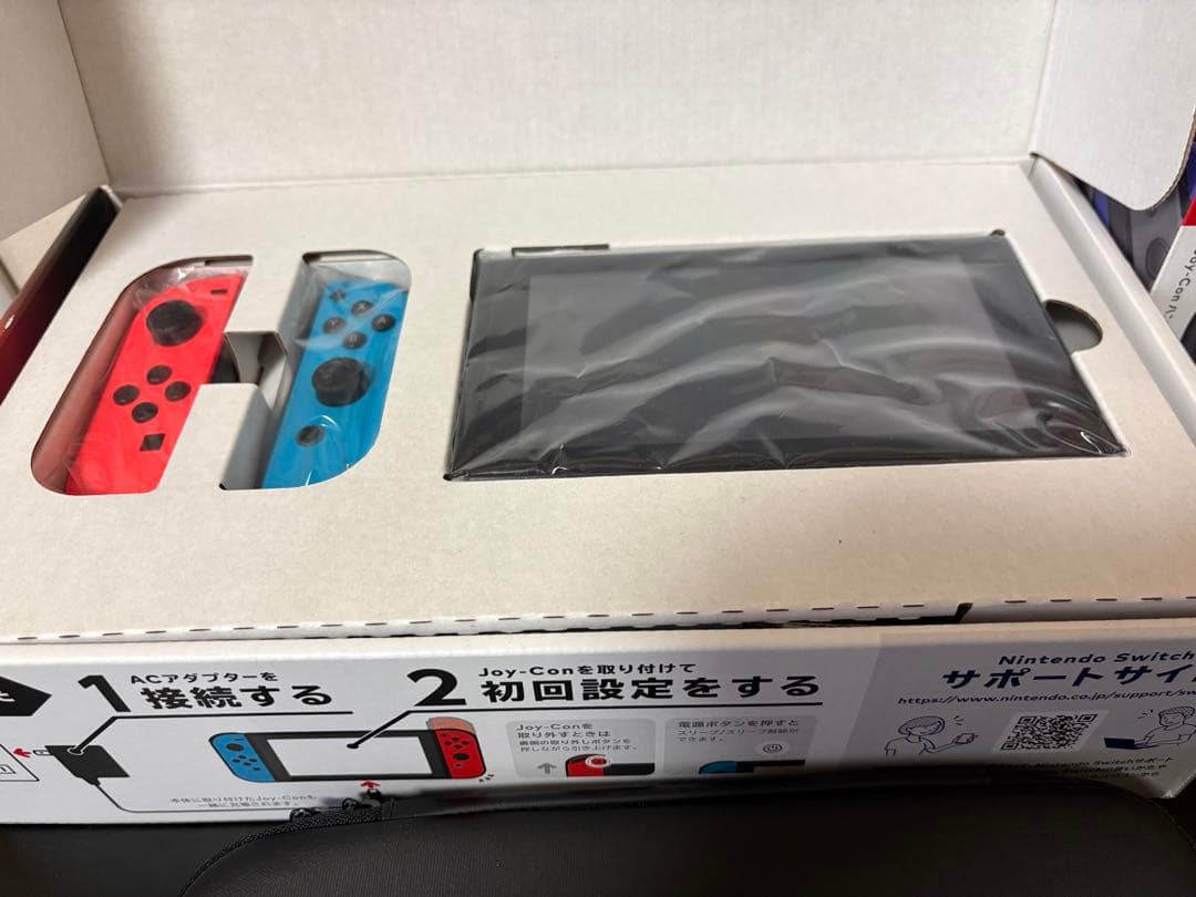 スイッチ本体、ケース付き