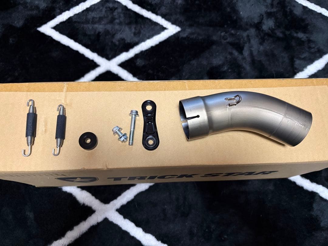 Z900RS トリックスター スリップオンマフラー ショットガン 焼チタン超美品