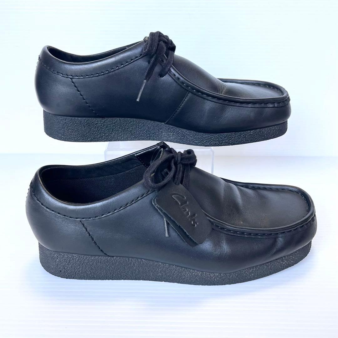 極美品✨ clarks クラークス ワラビー レザー 26cm ブラック
