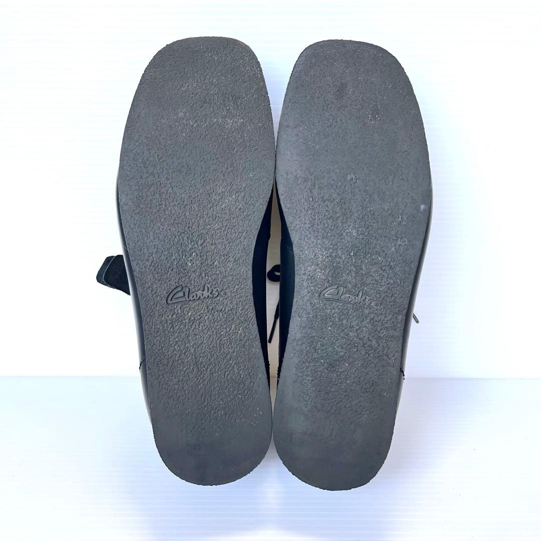 極美品✨ clarks クラークス ワラビー レザー 26cm ブラック