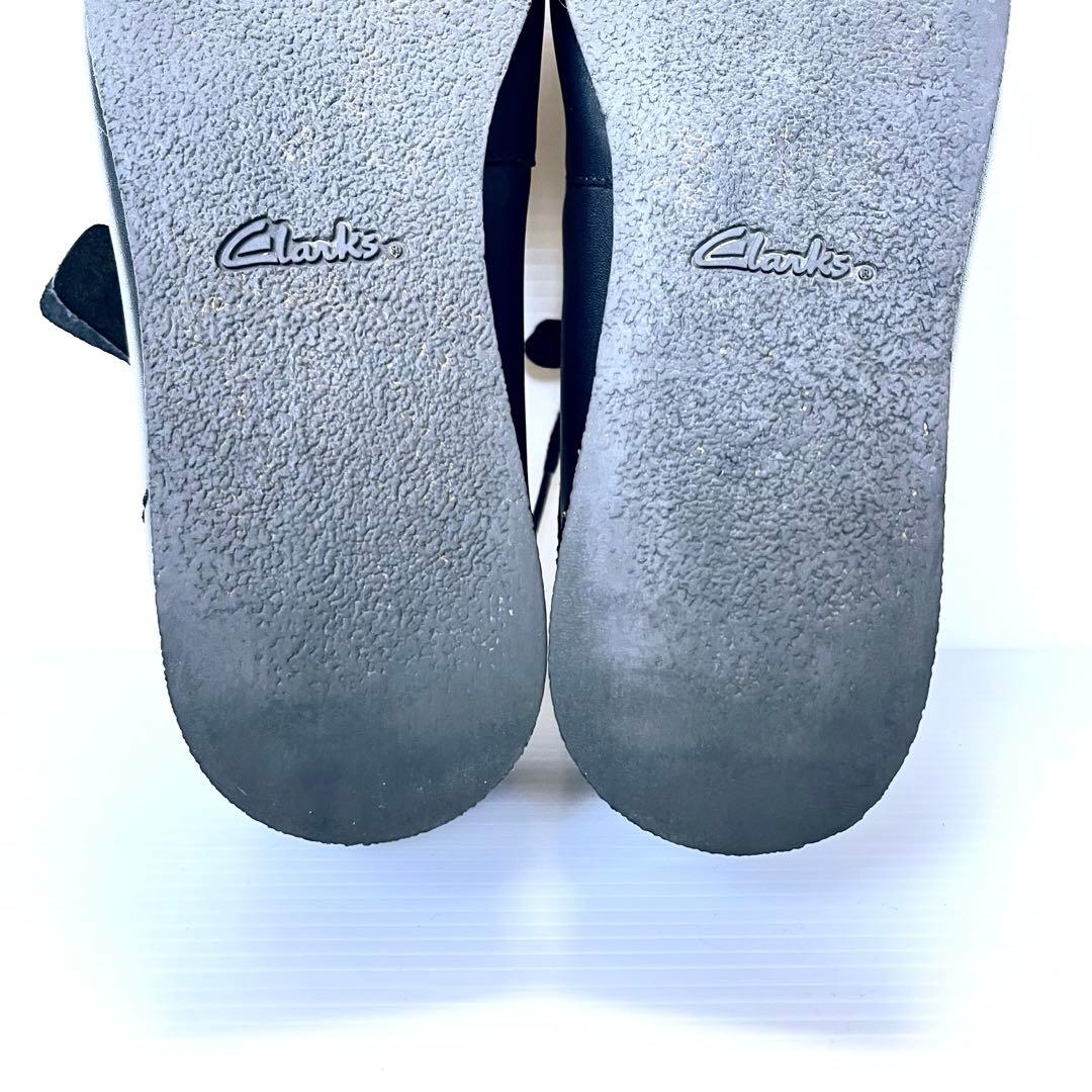 極美品✨ clarks クラークス ワラビー レザー 26cm ブラック