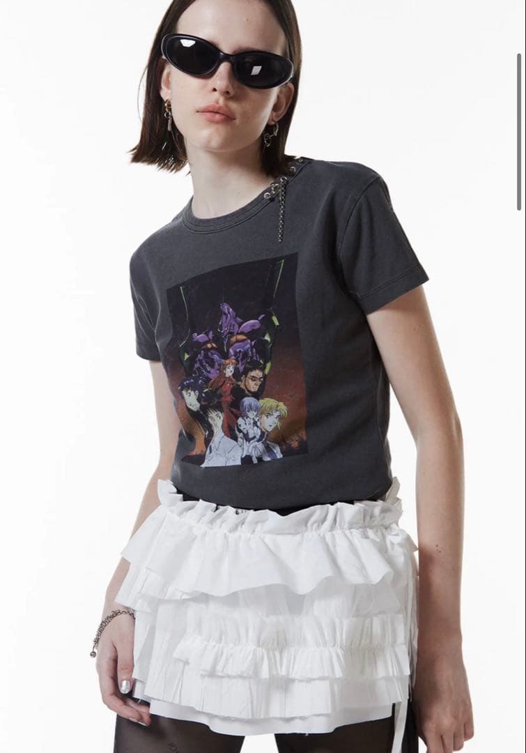 EVA×JOSE NEON GENESIS T-SHIRT チャコールグレー完売