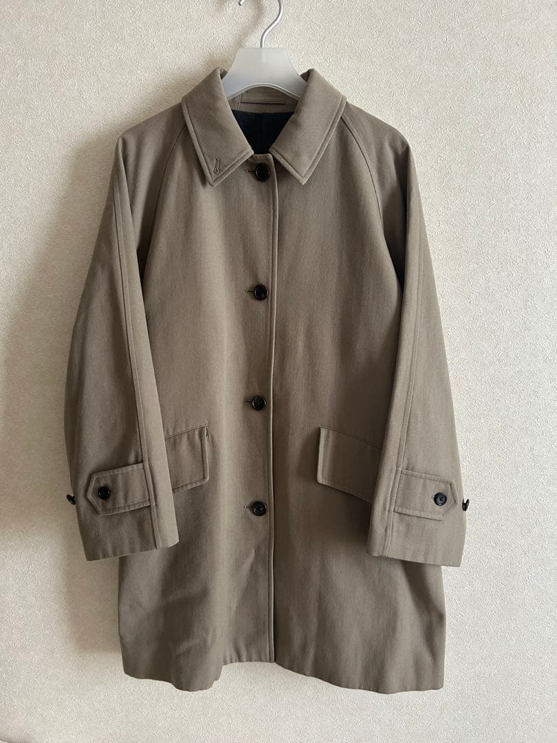 マーガレットハウエル　ベージュ ステンカラー　コート II 美品M MHL