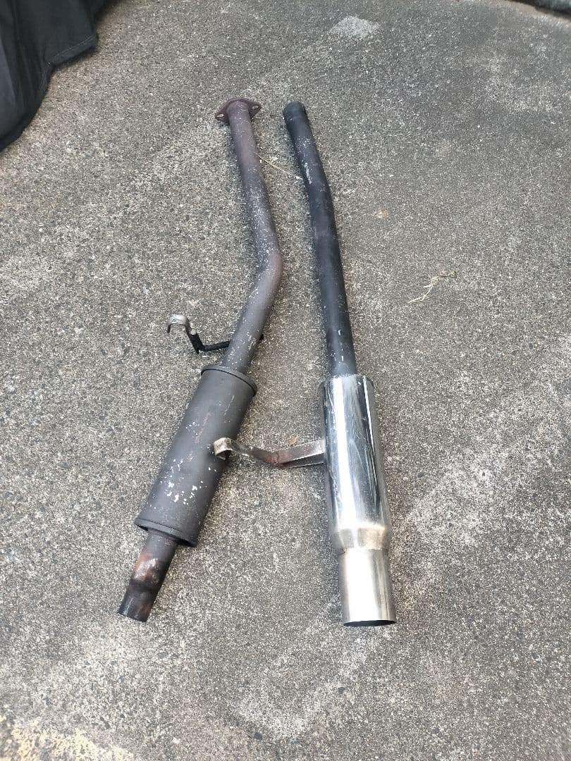 AE86 トヨタ　Rocker ５次元　ハチロク　横浜から　マフラー