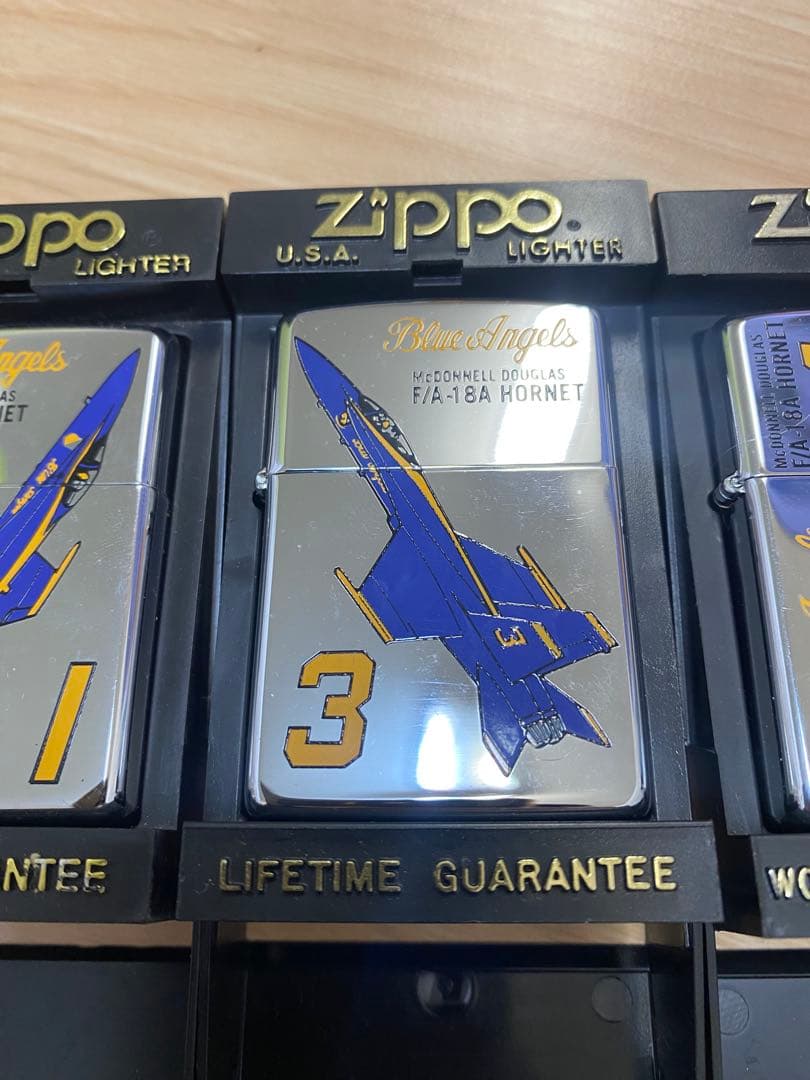 ZIPPO BLUE ANGELS/F/A-18A HORNET 4点セット