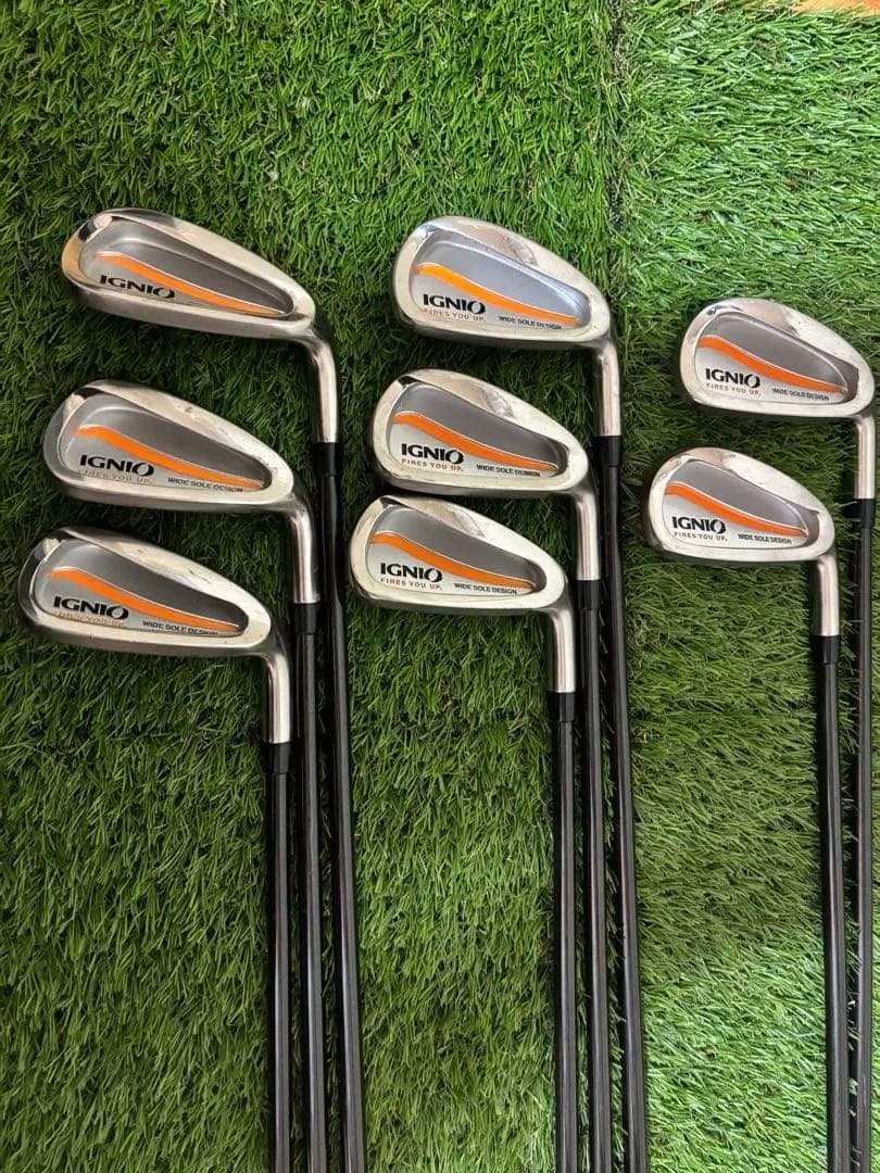 IGNIO イグニオ アイアン 8本セット（5-Sa) フレックスR