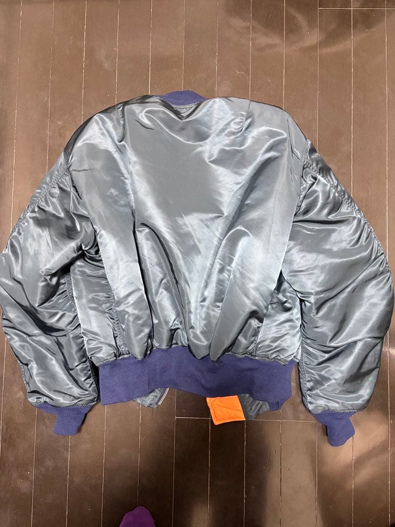 アメリカ製 GREENBRIER ma-1 Flight Jacket ネイビー