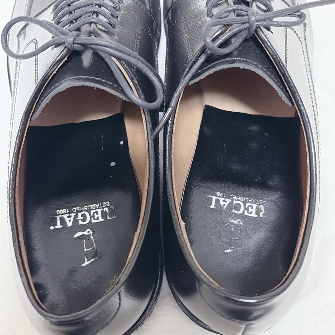 未使用級 REGAL ビジネスシューズ Uチップ メンズ EEE 26.5 黒