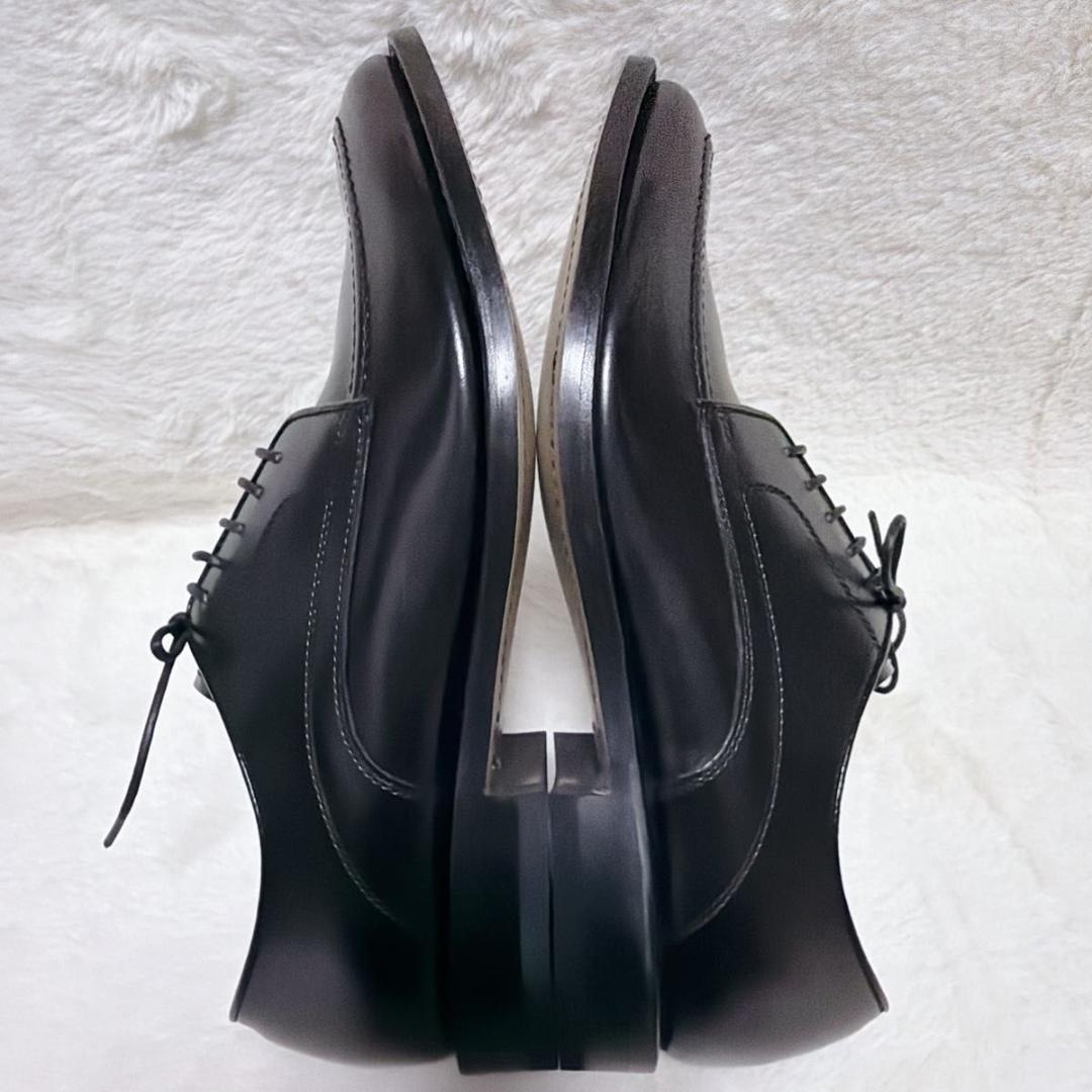 未使用級 REGAL ビジネスシューズ Uチップ メンズ EEE 26.5 黒