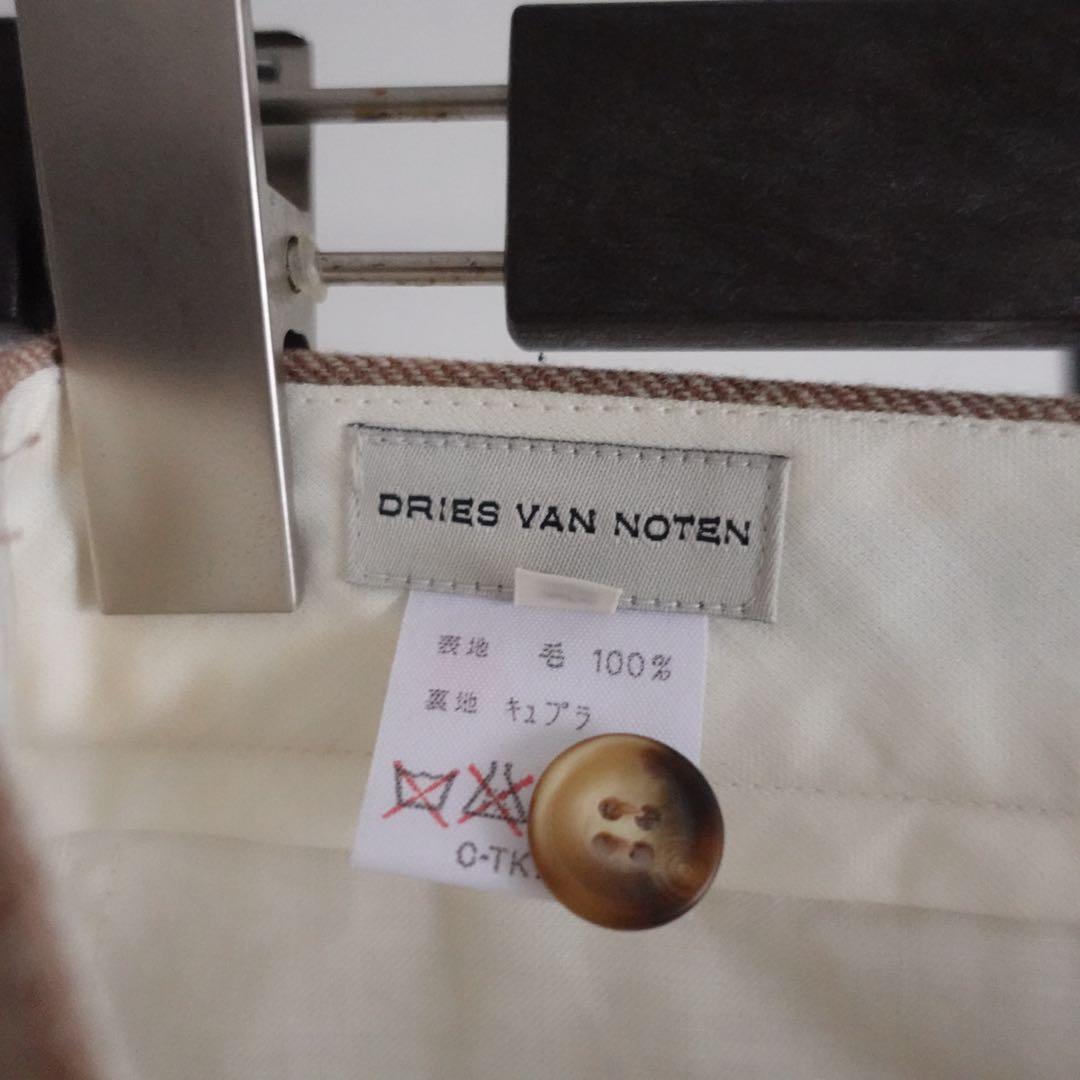 1990s Dries Van Noten ウールヘリンボーントラウザーズ