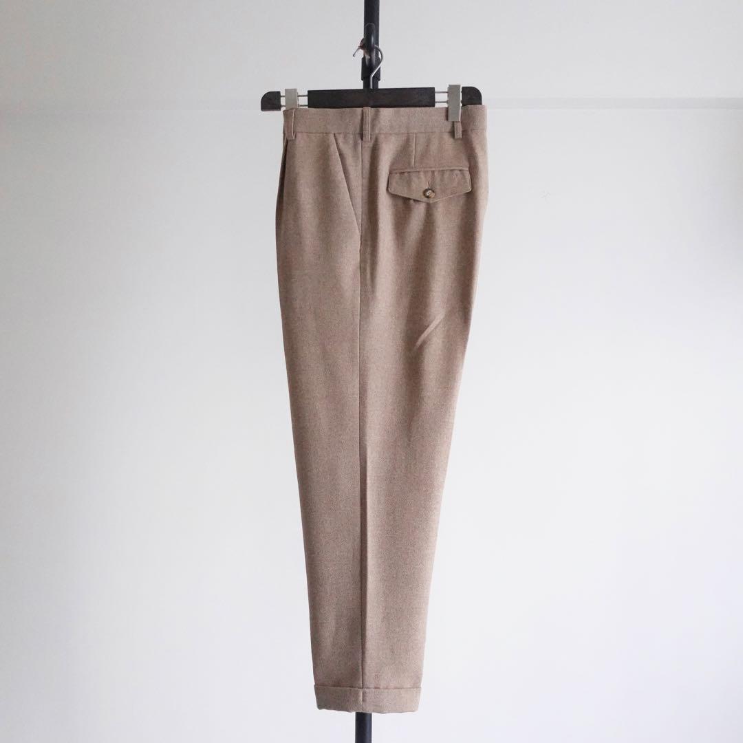 1990s Dries Van Noten ウールヘリンボーントラウザーズ