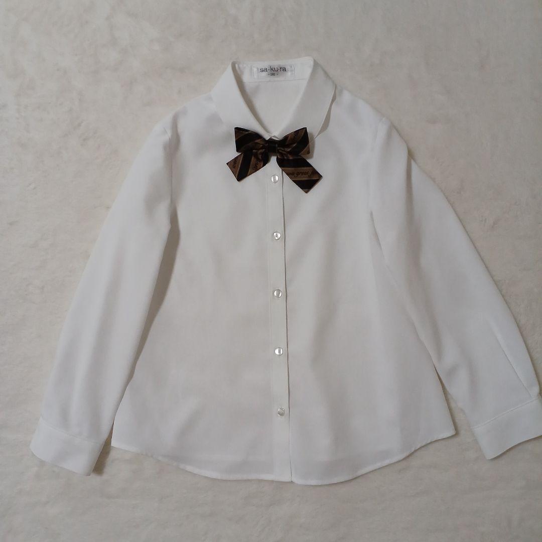 美品✨SAKURA 女の子　入学式　卒園式　フォーマル　女の子　130　ベージュ