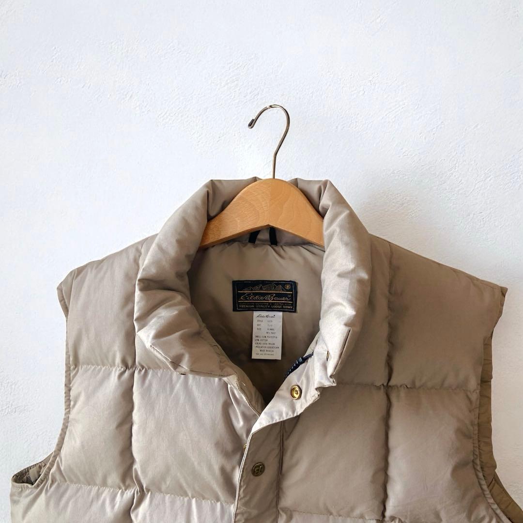 80s Eddie Bauer ブリザード マスター ダウン ベスト USA製