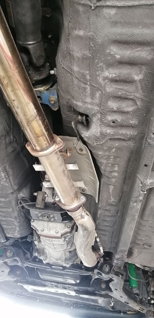 大ちゃん70スープラ触媒ストレートアダプター、ブレーキパット