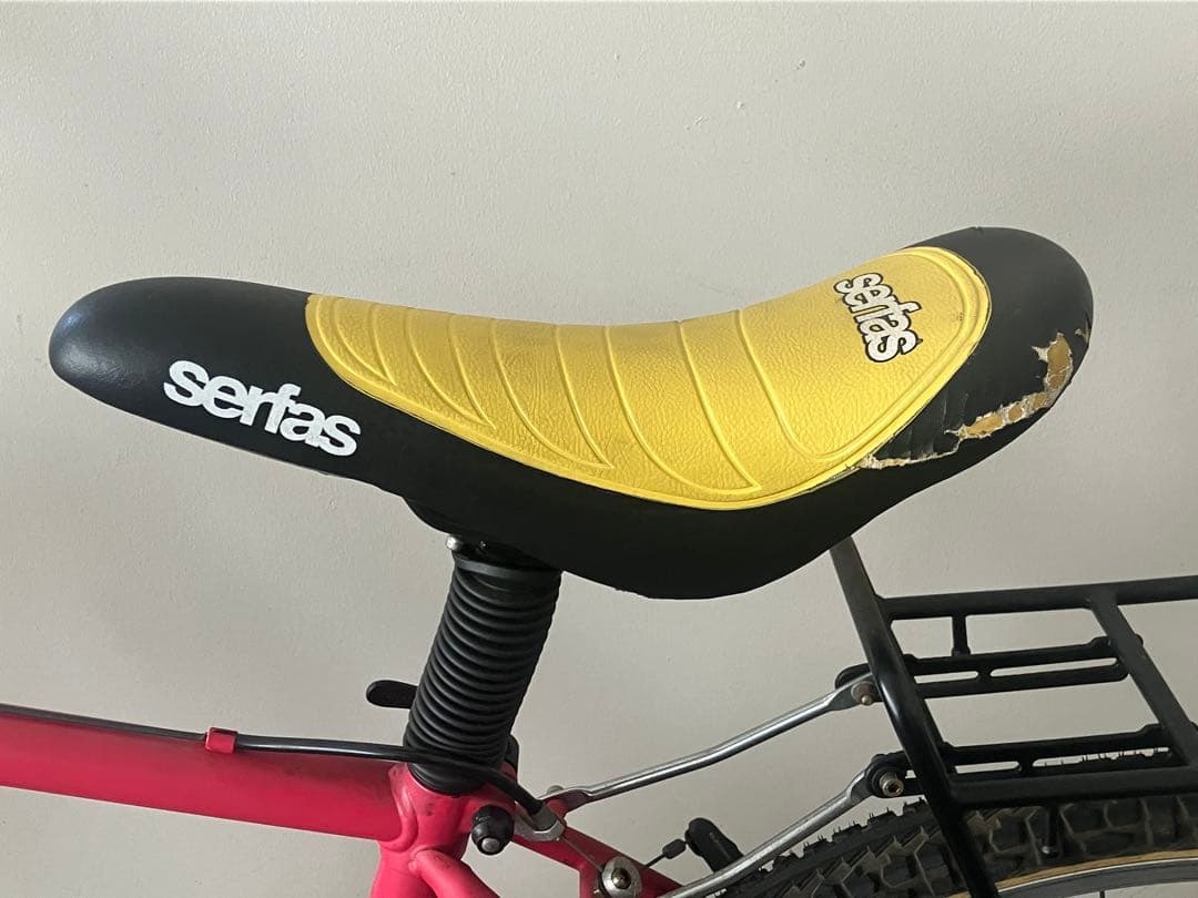 MOUNTAIN CAT マウンテンバイク ピンク/イエロー