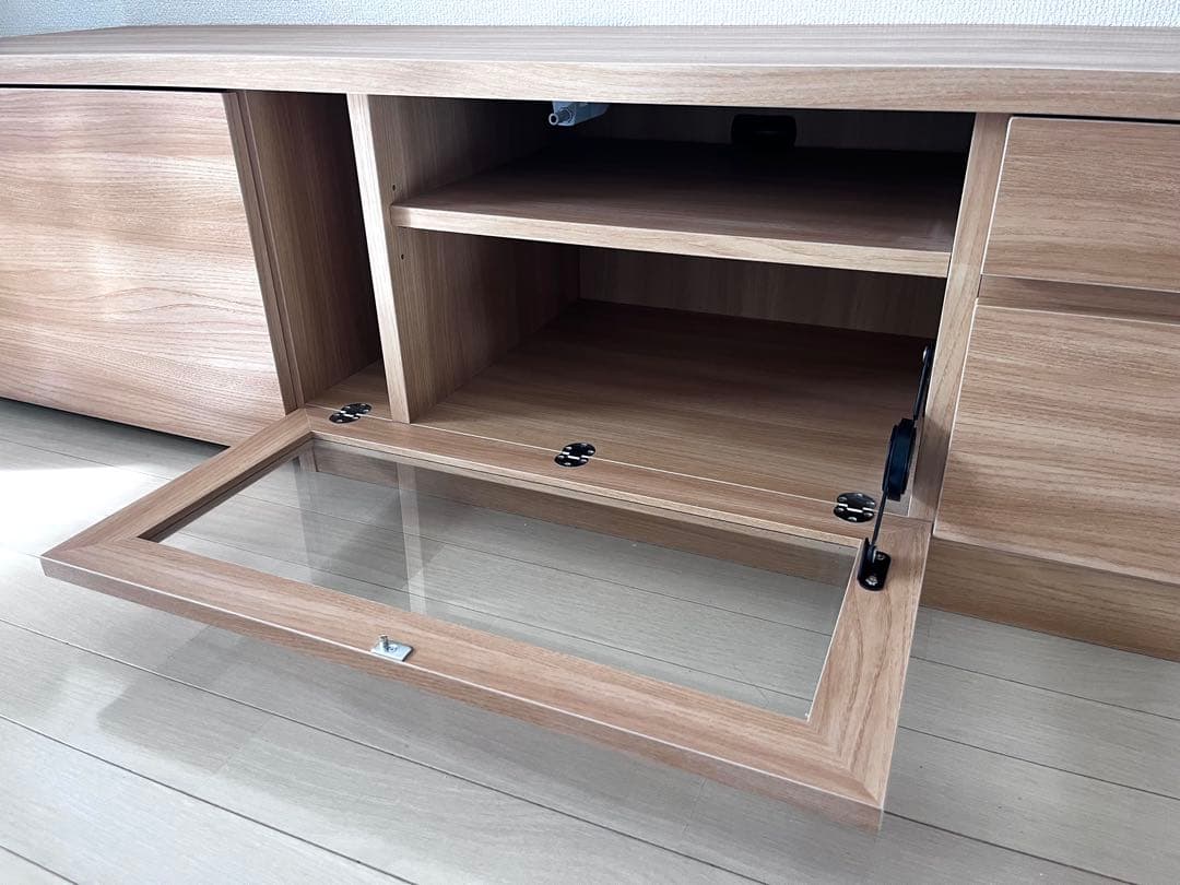 【幅約150cm】ナチュラルウッド　テレビボード