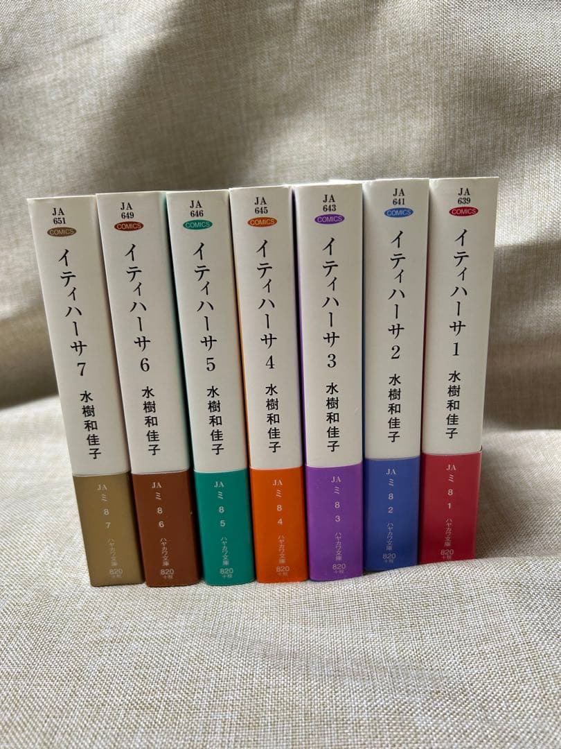 新品未読‼️水樹和佳子　イティハーサ 1～７巻　全巻文庫セット　ギフトBOX付き