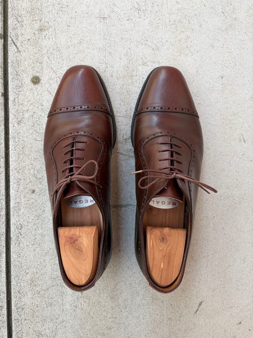 【クリスマス特価】エンツォボナフェ × BEAMS クォーターブローグシューズ