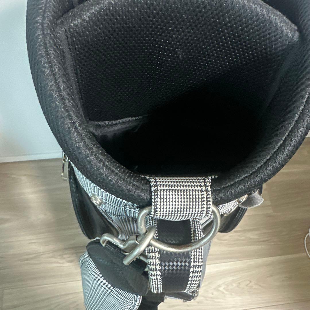 XXIO ゴルフバッグ グレンチェックキャディバッグ