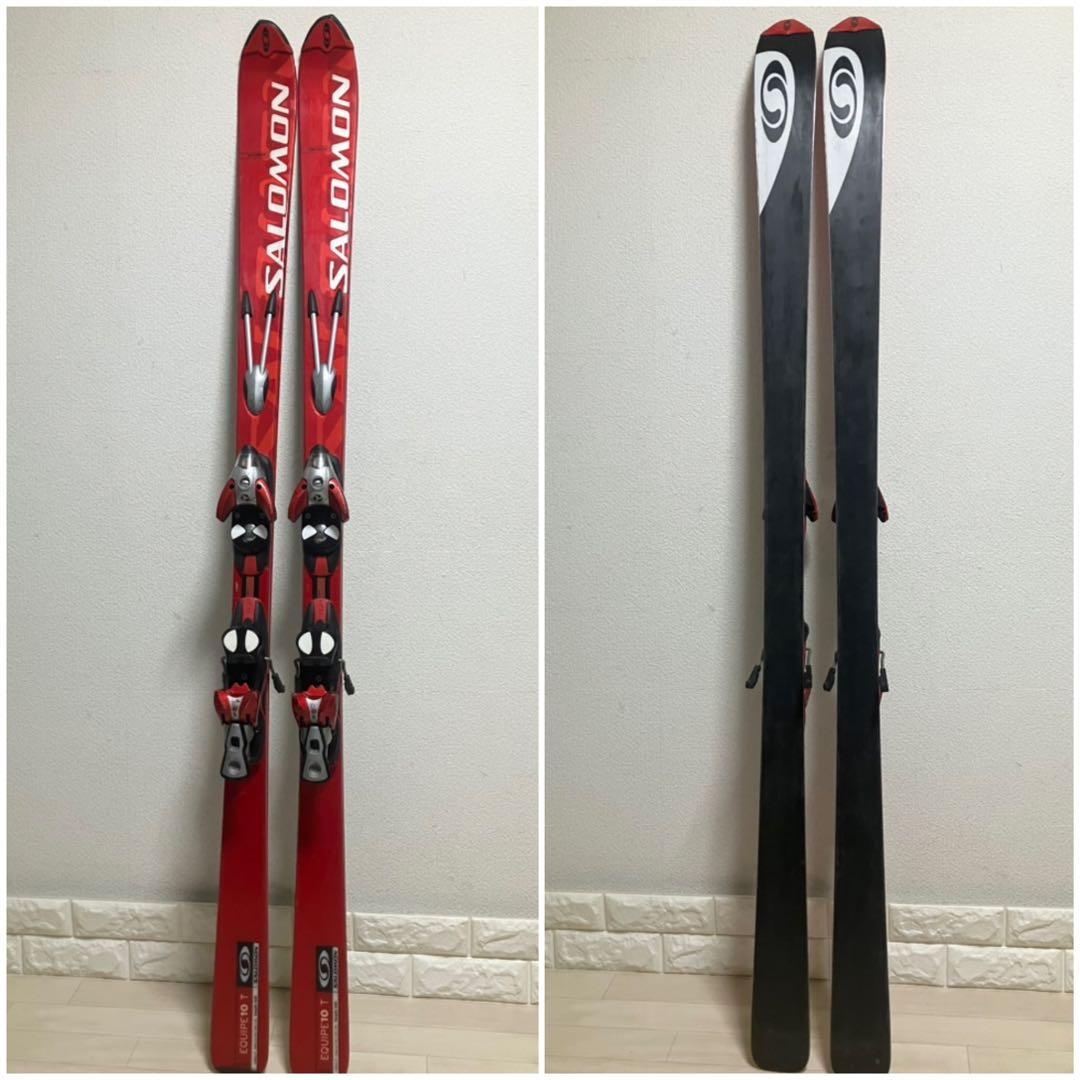 SALOMON EQUIPE10T サロモンスキーセット168cm/ストック付