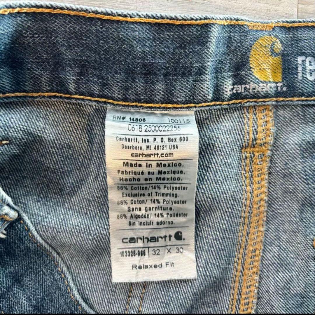 Carhart ダブルニー デニム　w32 l30