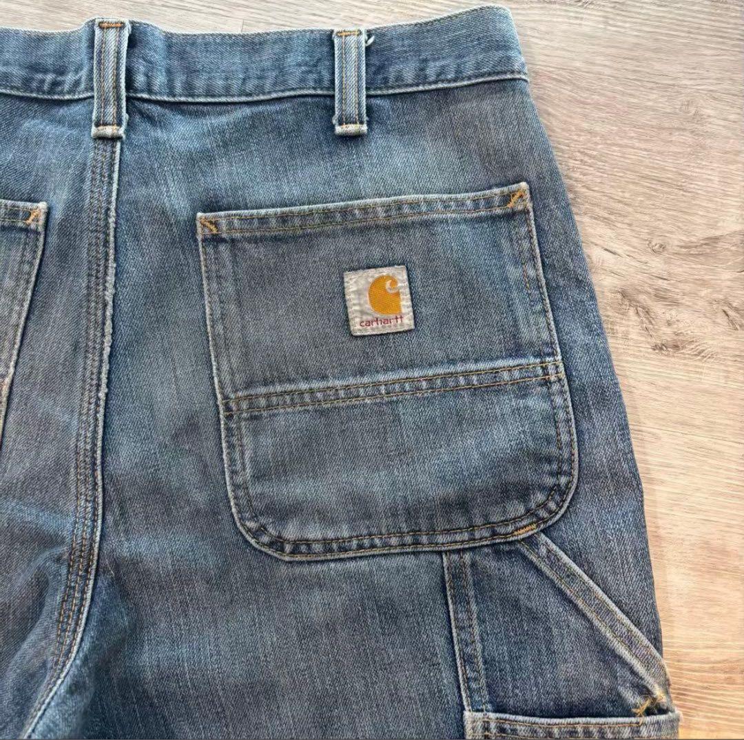 Carhart ダブルニー デニム　w32 l30