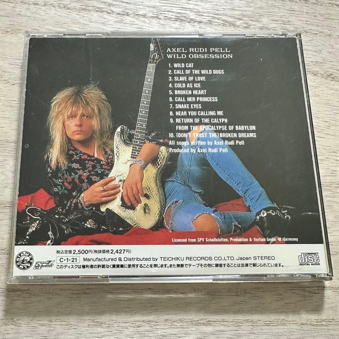 アクセル・ルディ・ペル/ワイルド・オブセッション【ヘビーメタルCD】