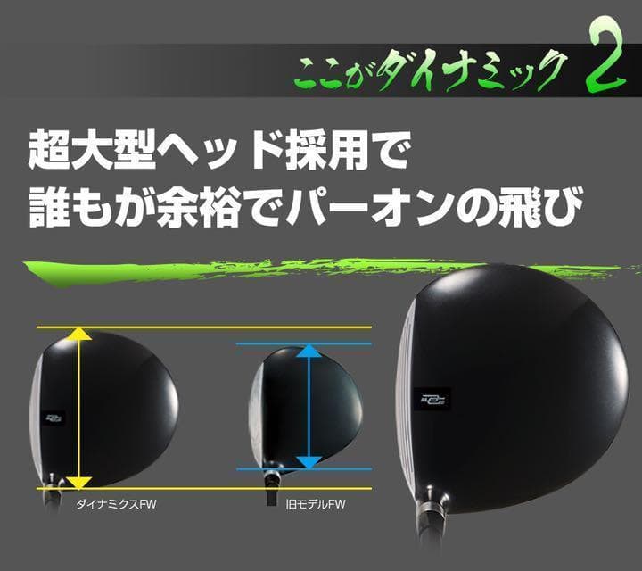 【3番 5番 7番UT ヘッド3個】★ダイナミクス UT 限界反発の激飛びUT