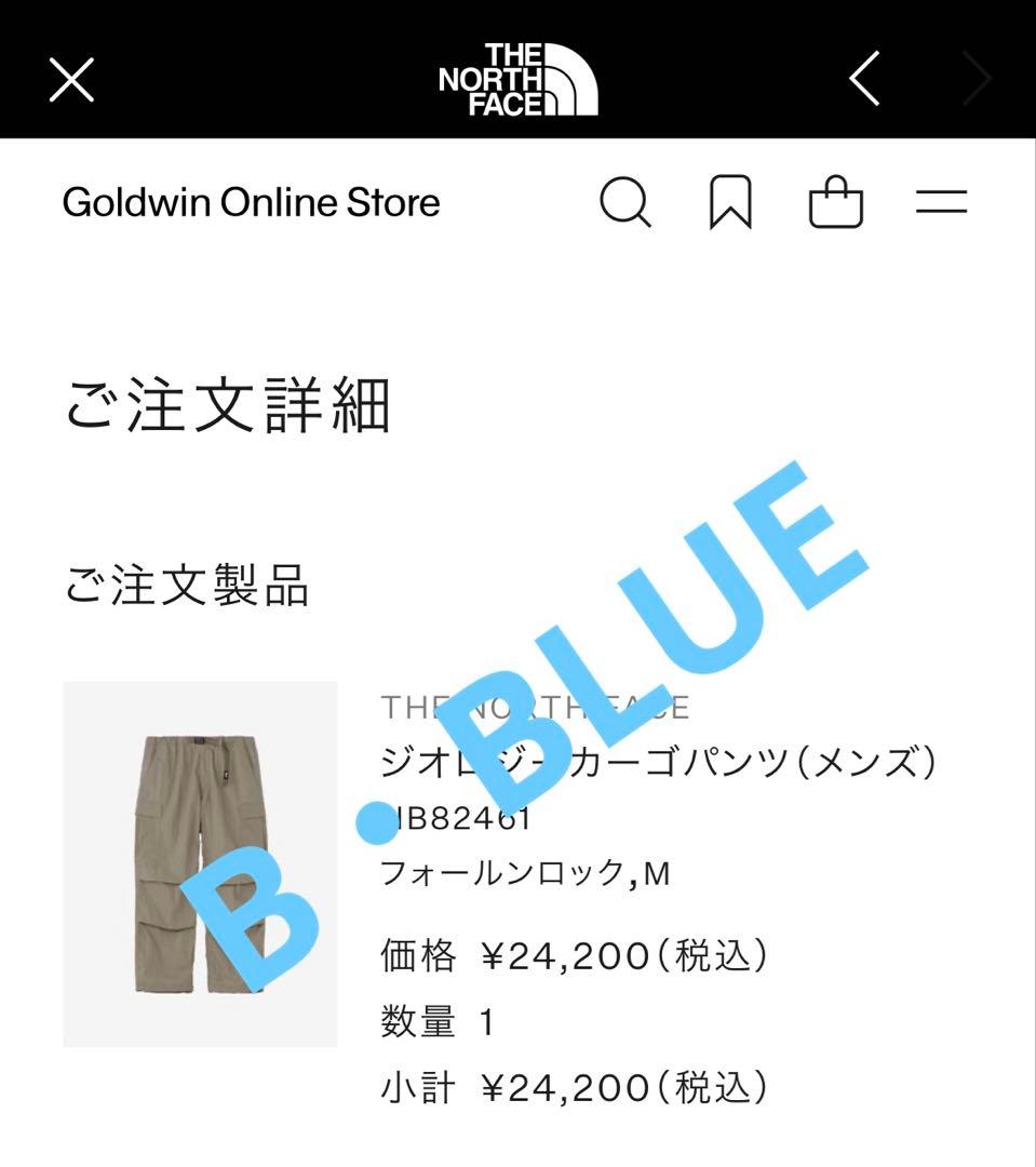 THE NORTH FACE NB82461 ジオロジーカーゴパンツ M