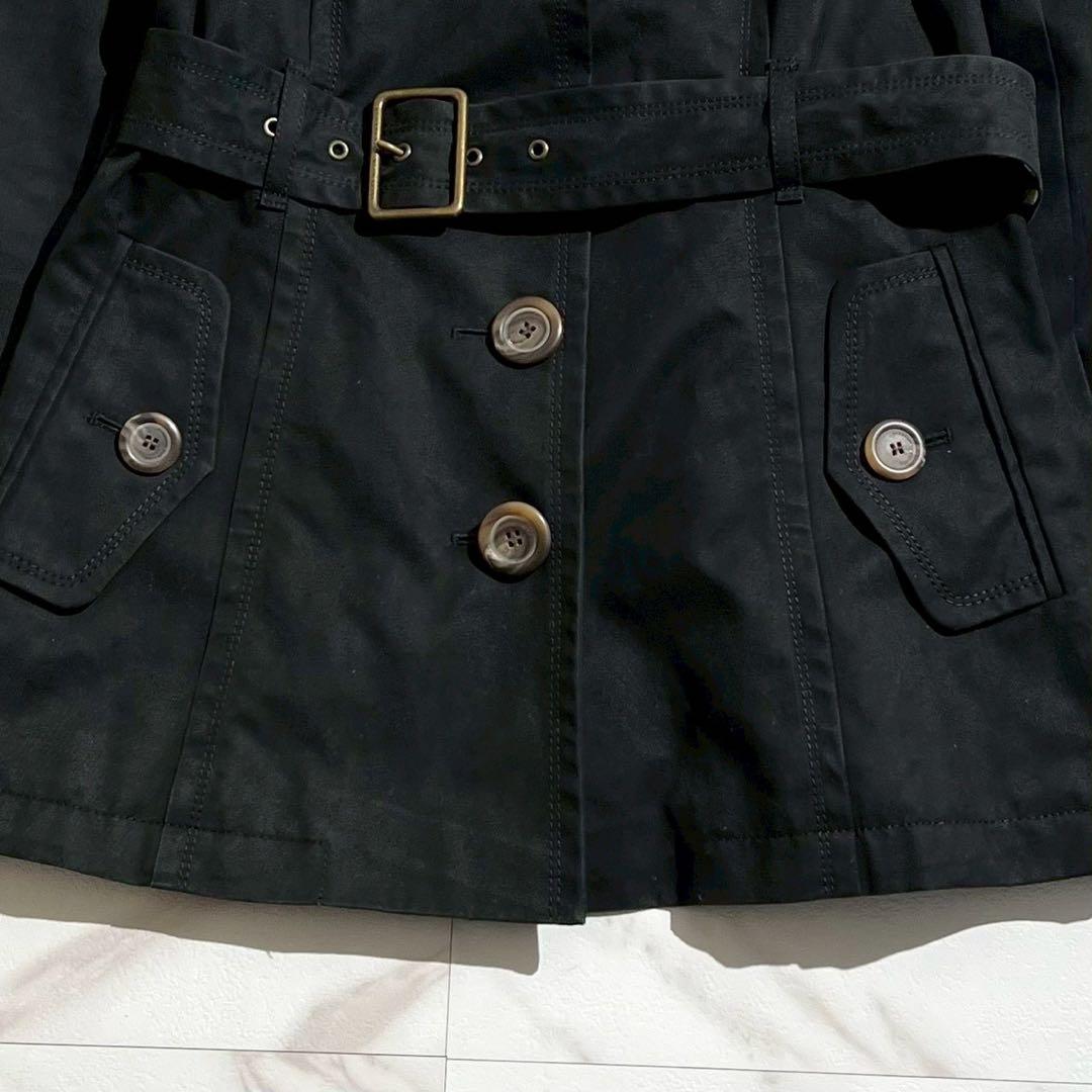 バーバリーブルーレーベル ショートトレンチコート ノバチェック