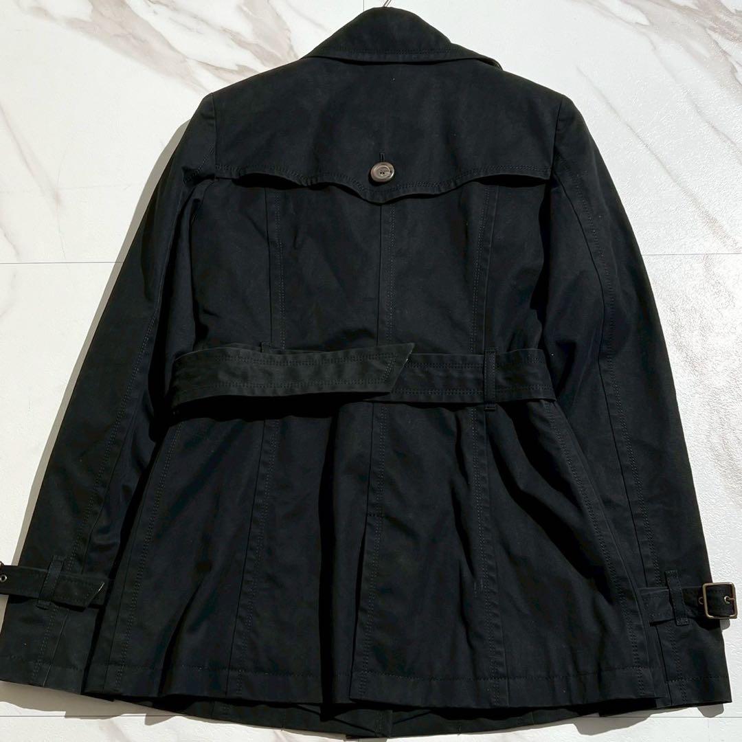バーバリーブルーレーベル ショートトレンチコート ノバチェック
