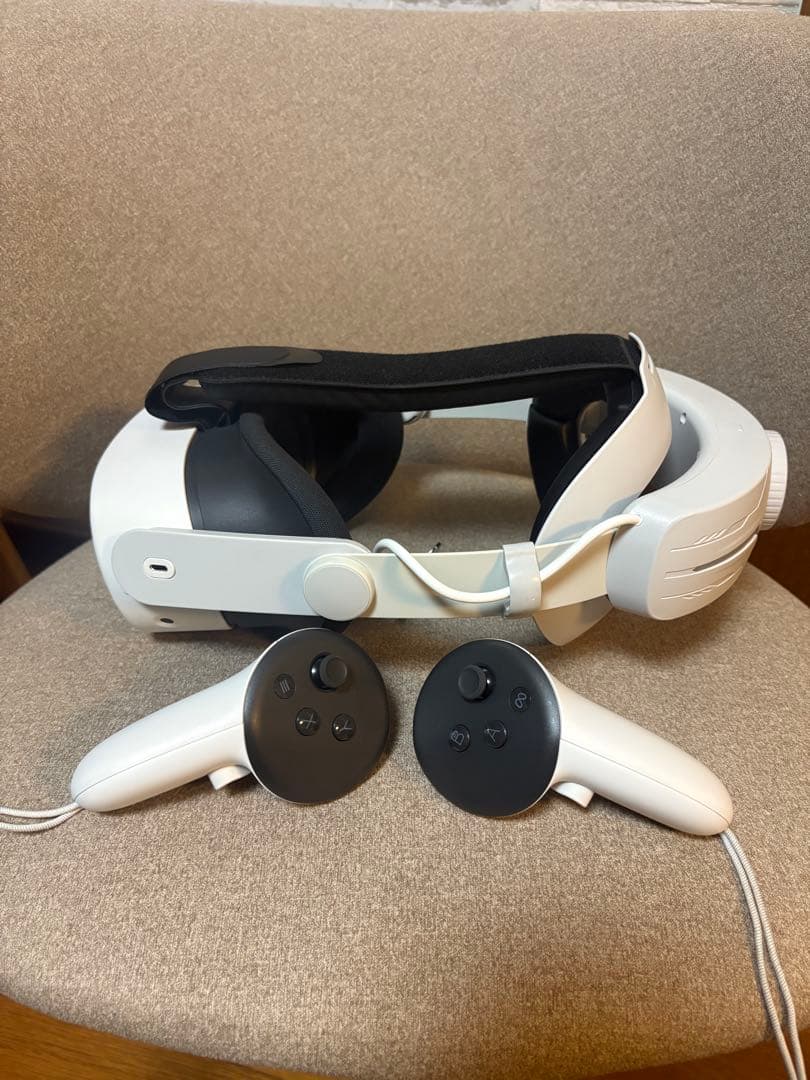 メタクエスト3sVRヘッドセットケース ホワイト