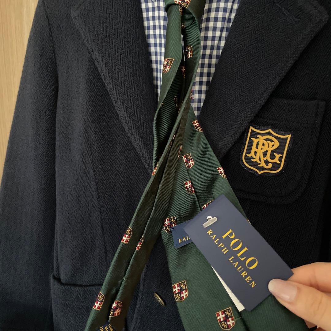 ラルフローレン フォーマルスーツセット120　エンブレム 入学式