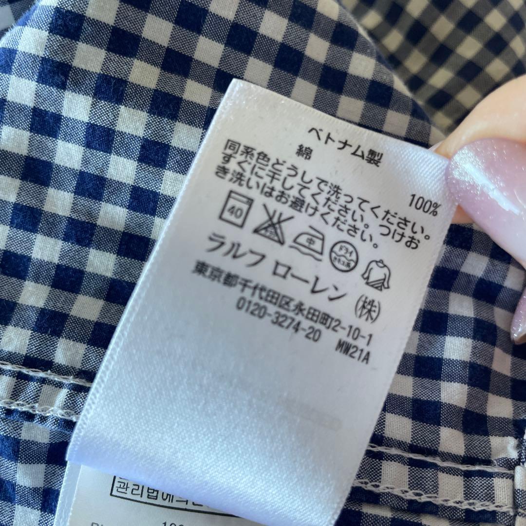 ラルフローレン フォーマルスーツセット120　エンブレム 入学式