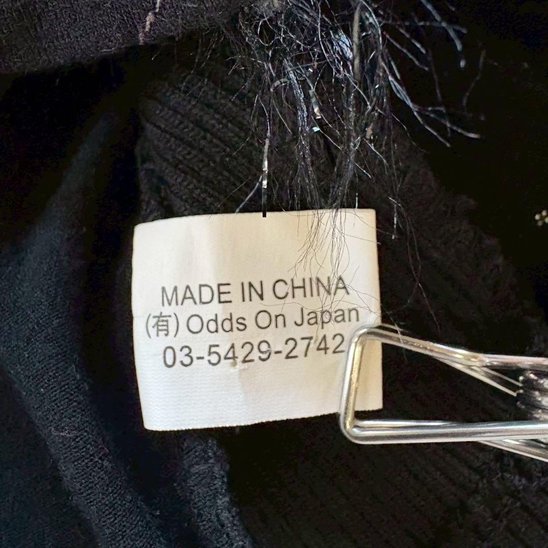 OZZ CROCE オッズオン 長袖 ハイネックトップス ゴシック系