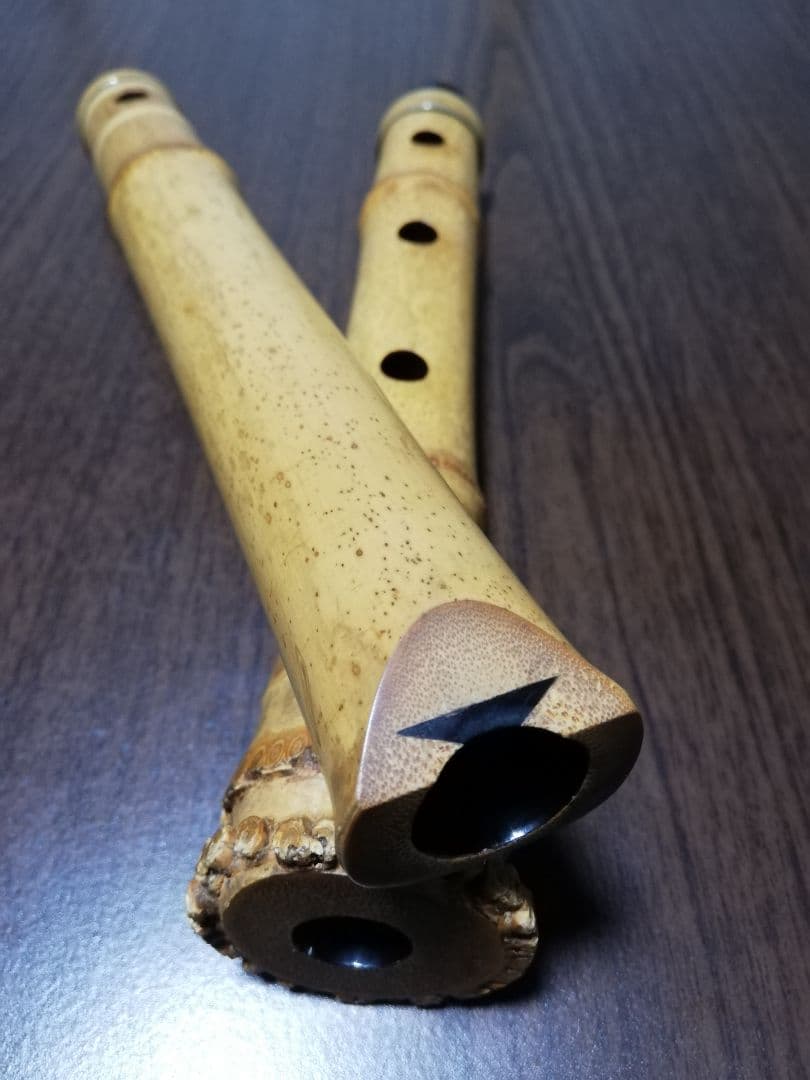 尺八　琴古　竹治5穴 　1.8寸約54㌢