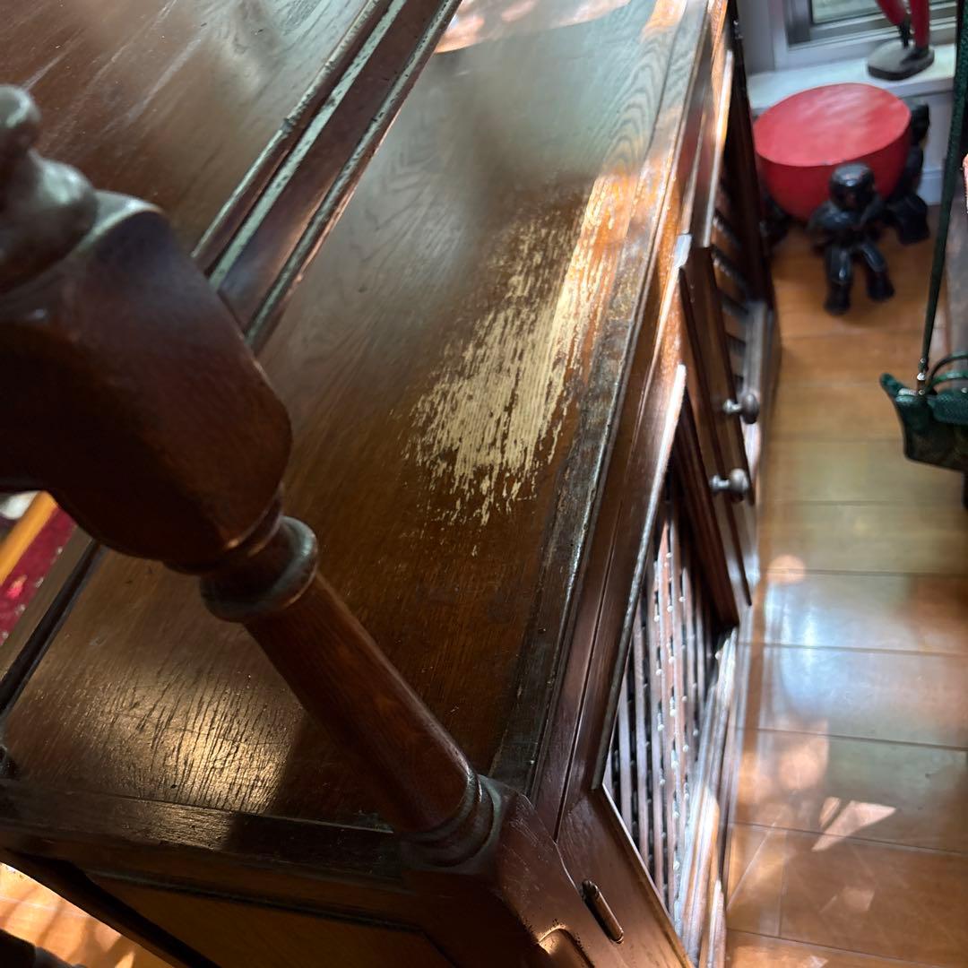 オランダ ヴィンテージ　オープンシェルフ　棚　両面