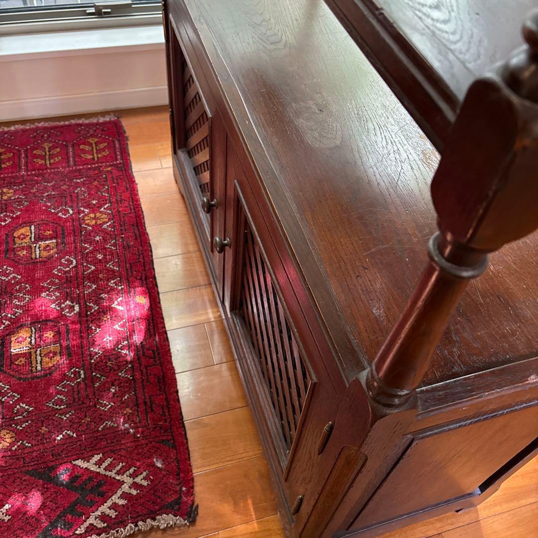 オランダ ヴィンテージ　オープンシェルフ　棚　両面