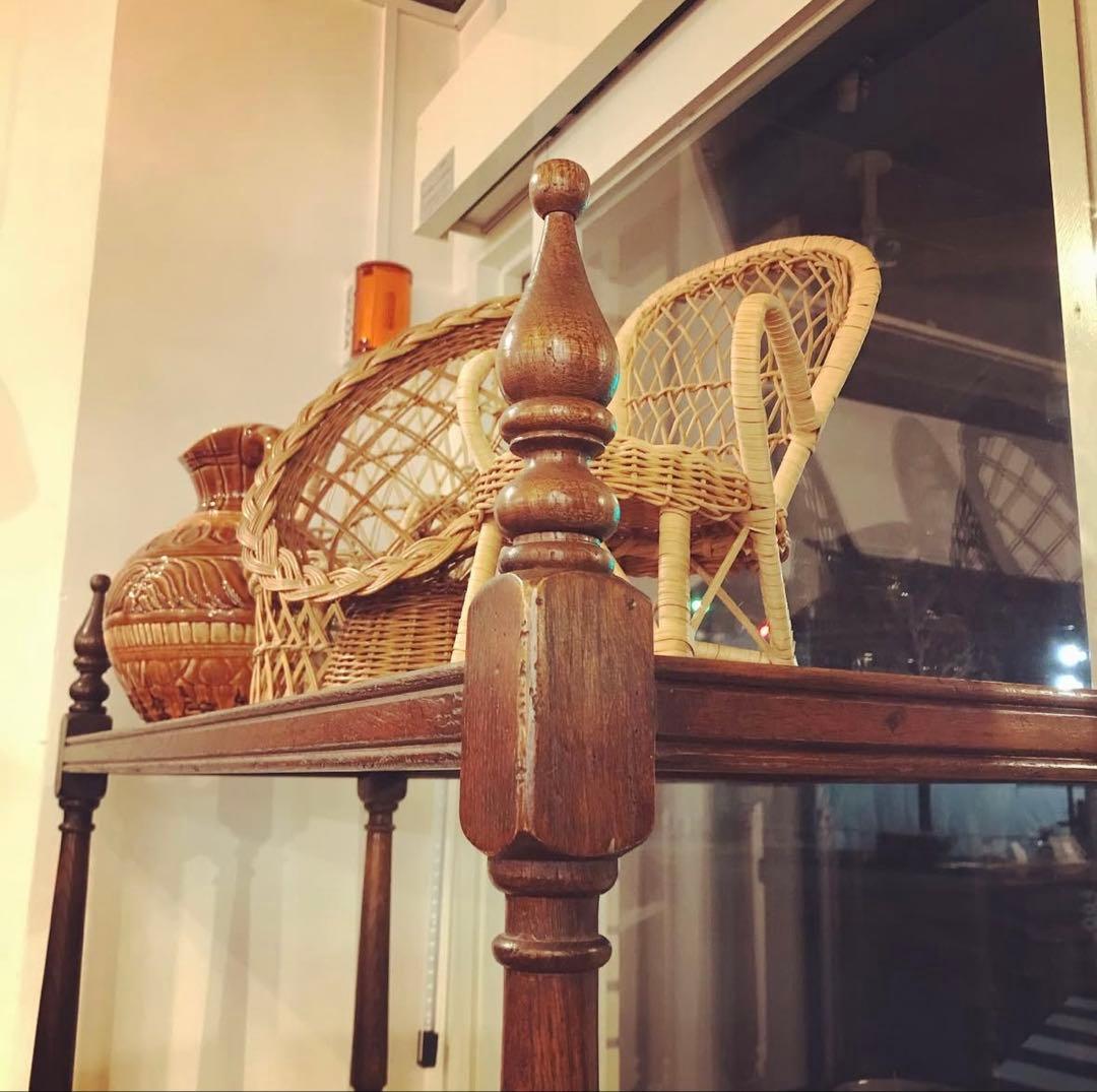 オランダ ヴィンテージ　オープンシェルフ　棚　両面