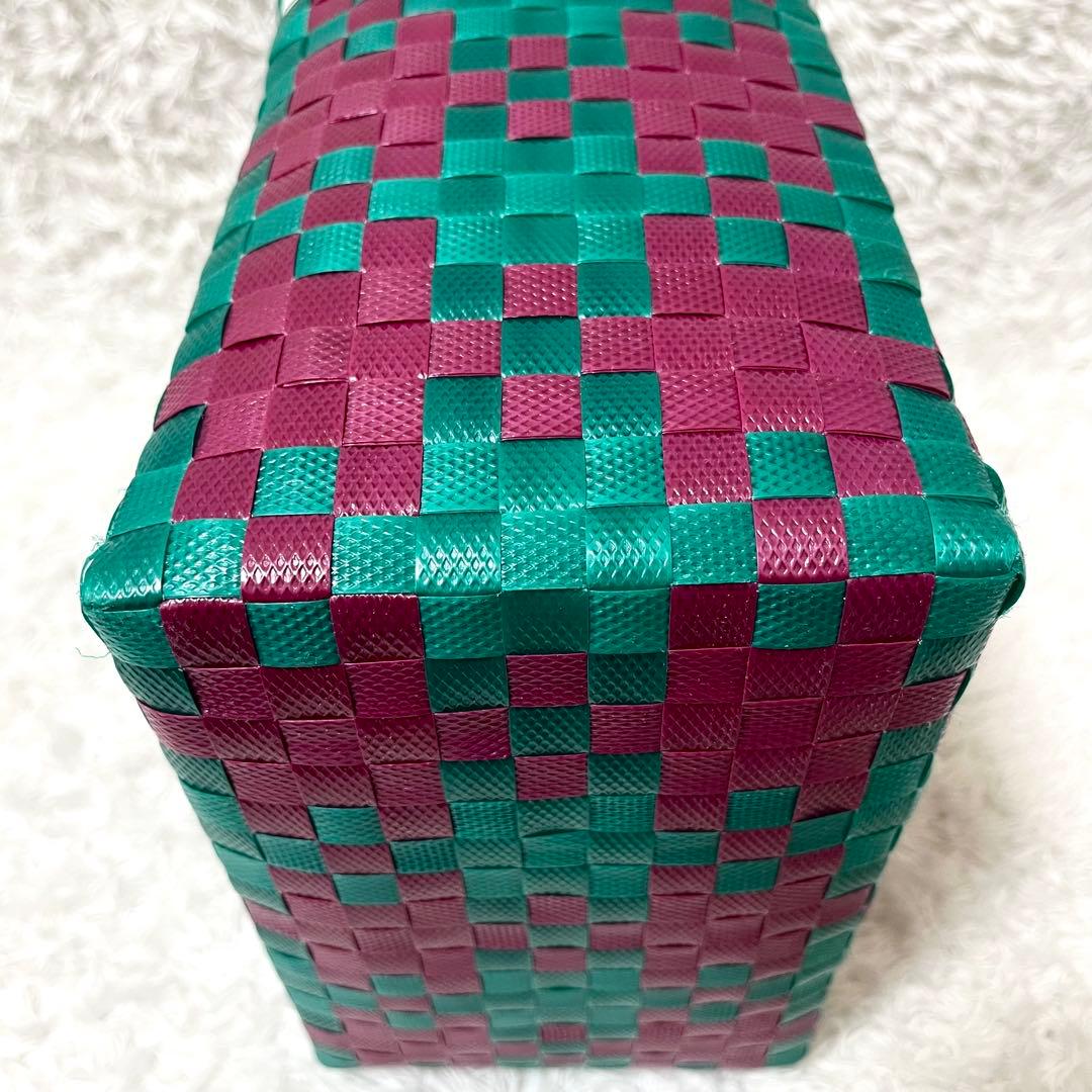 ✨定番品✨MARNI マルニ ピクニックバッグ カゴバッグ ジャージーハンドル