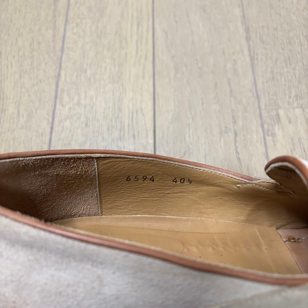 DUCAL（デュカル）　スエードタッセルローファー