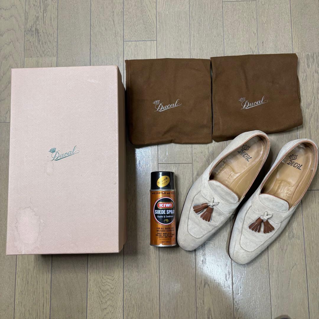 DUCAL（デュカル）　スエードタッセルローファー