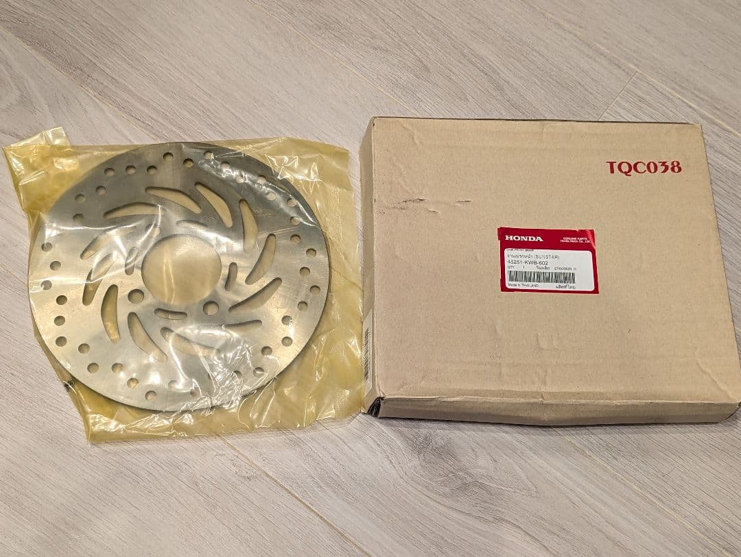 グロム 純正 フロント ブレーキディスク GROM