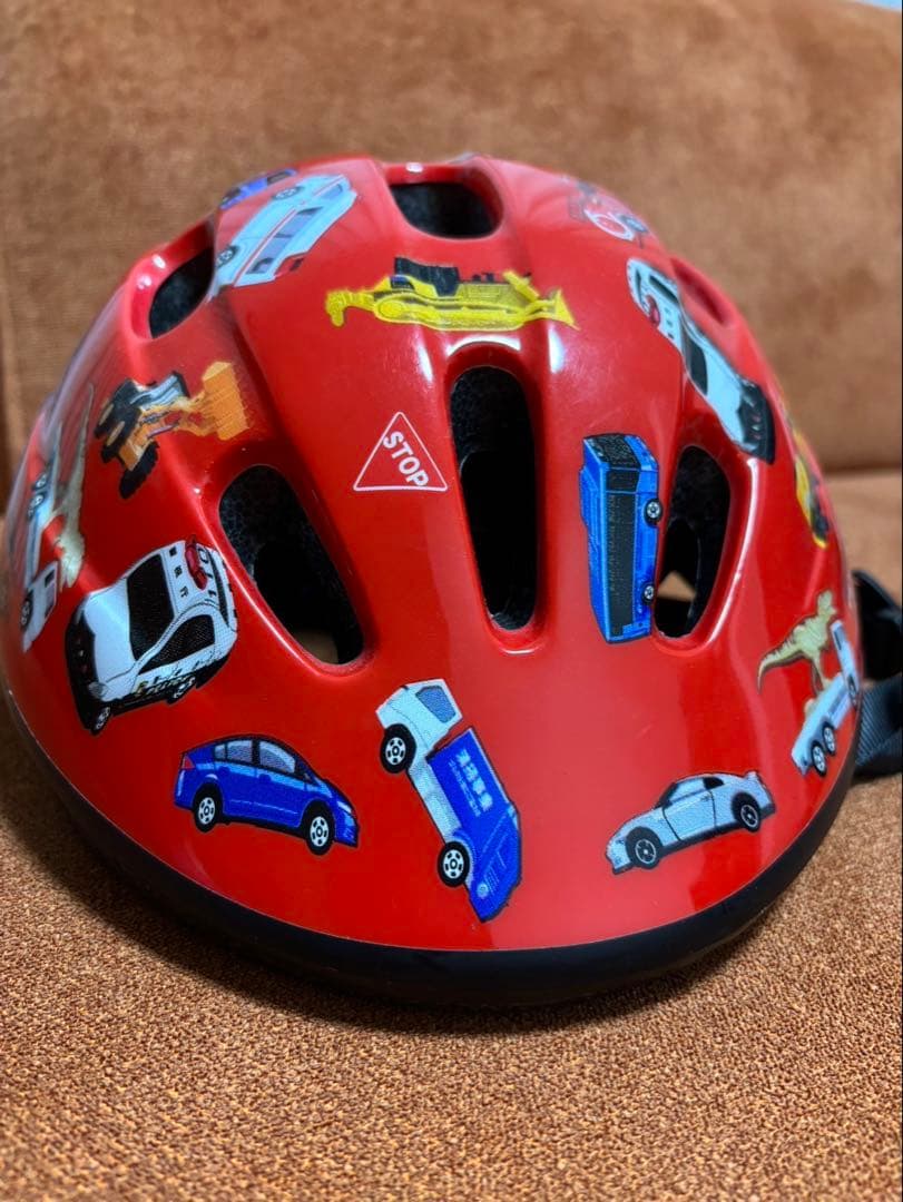 トミカ 幼児用自転車 青 前カゴ付き ヘルメット付き 1月まで