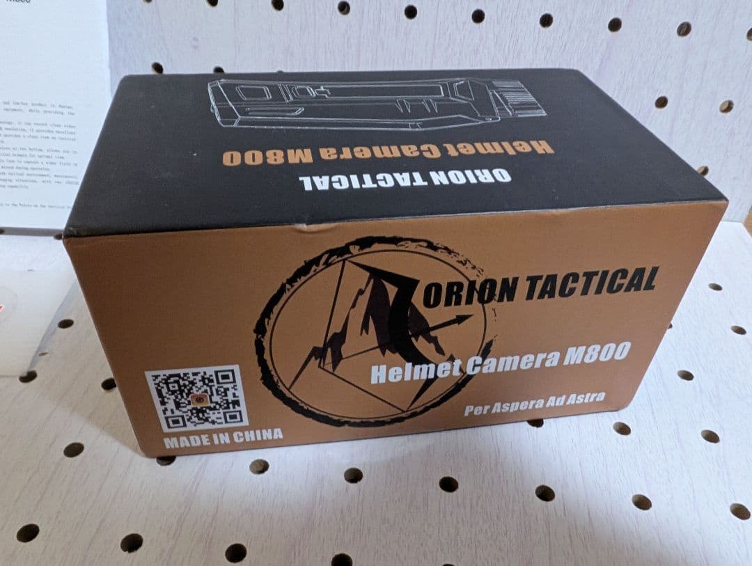 [日本未発売]holy warrior m800 ヘルメットカメラ mohoc