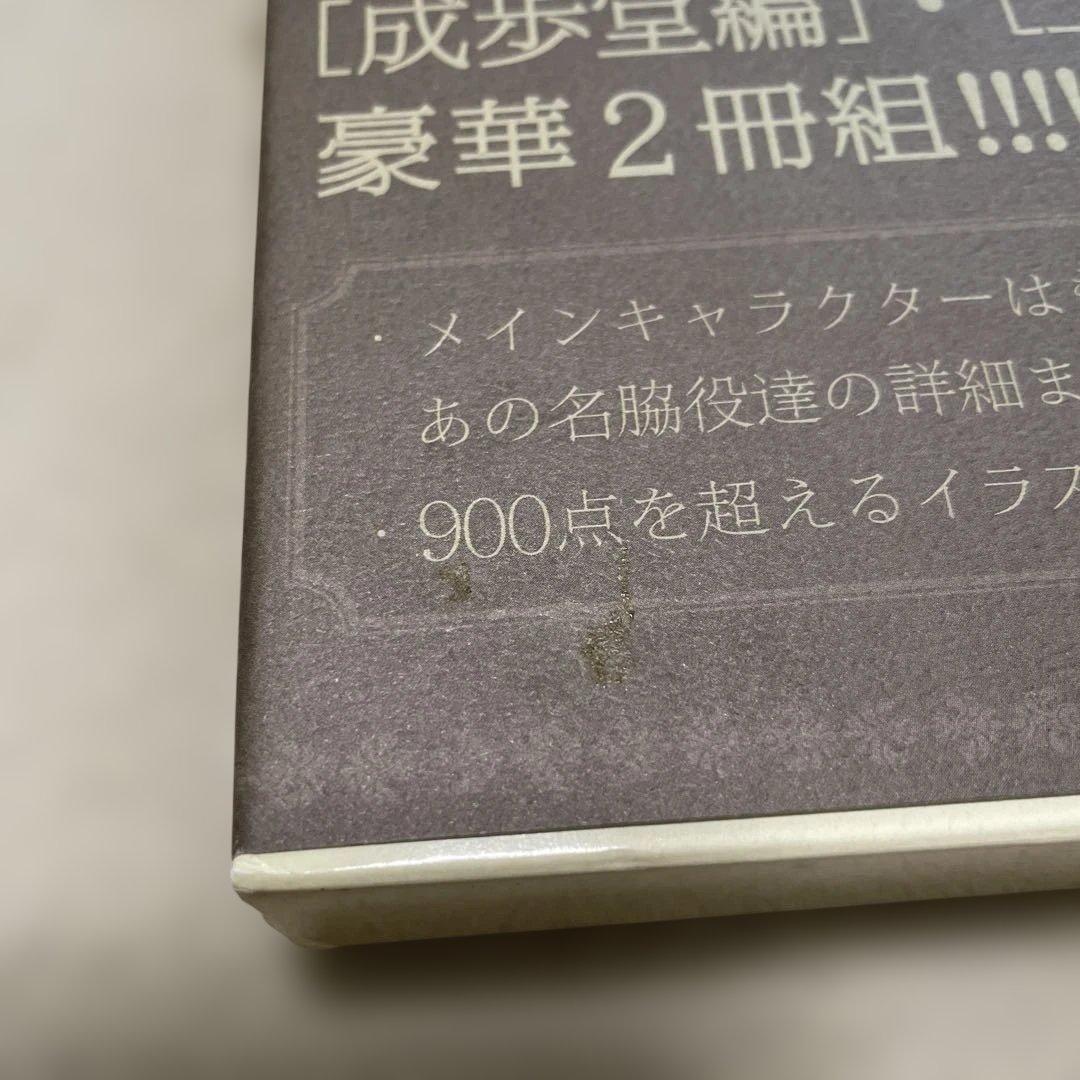 逆転裁判画集 成歩堂編・王泥喜編　2冊セット